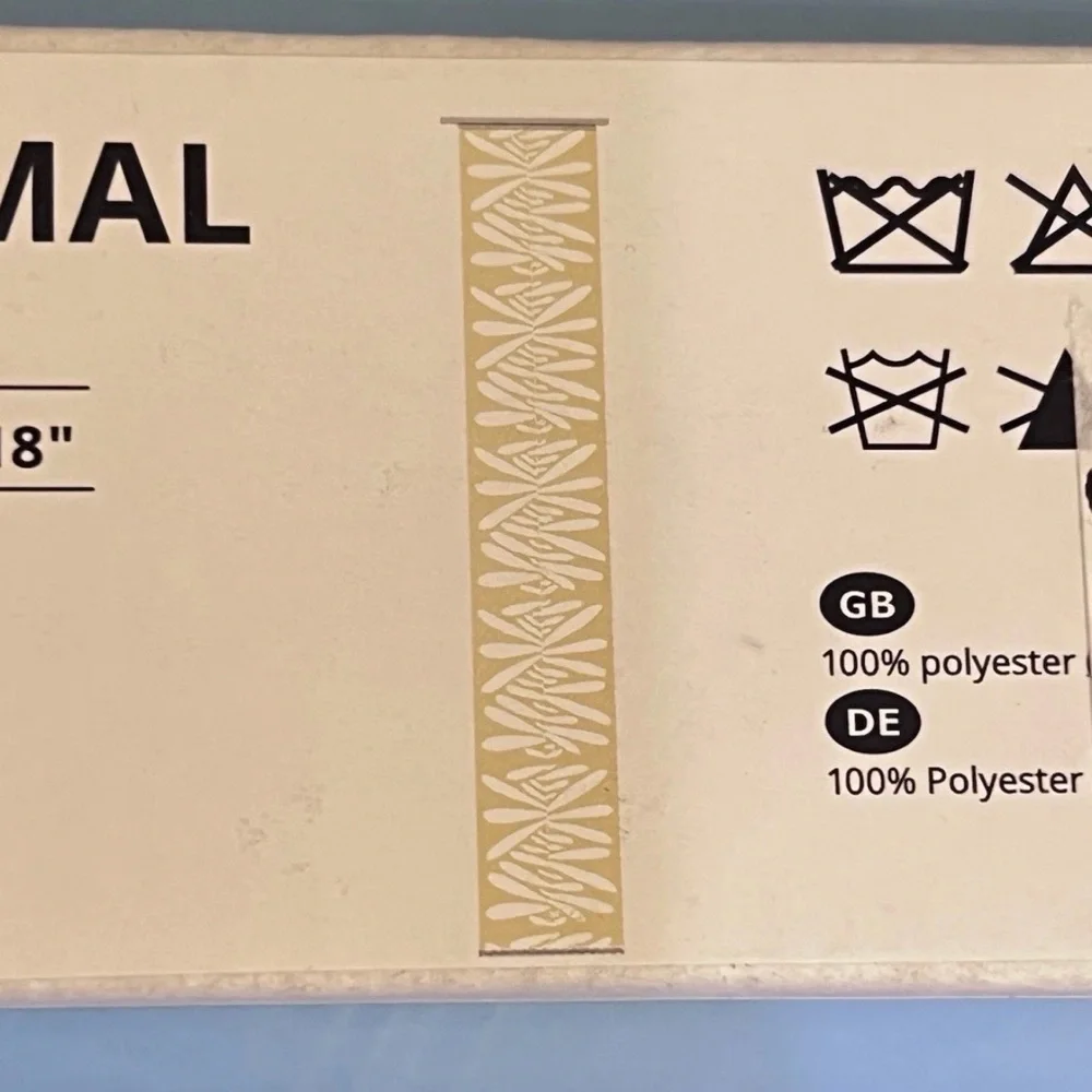 IKEA RONNVARMAL Panel curtain, beige/white, 24x118 , Blinds, Shades, 60x300 cm